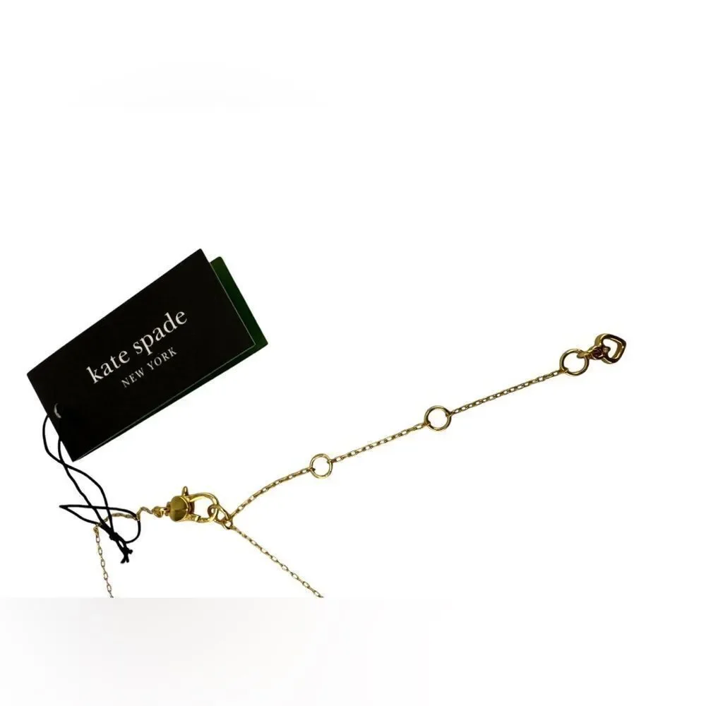 Kate Spade Mini Initial Pendant Necklace, A, NWT - Picture 4 of 5